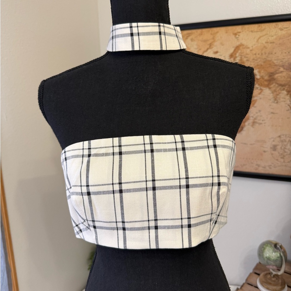 Choosy plaid top size 8